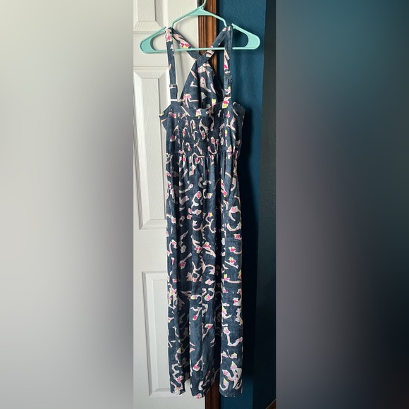 Cabi Halter Aurora Watercolor Floral Dress - Size 8 - Picture 6 of 10